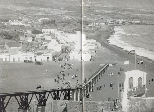 Candelaria. Construcción Basílica II. Fondo Fotográfico Cauce Sur